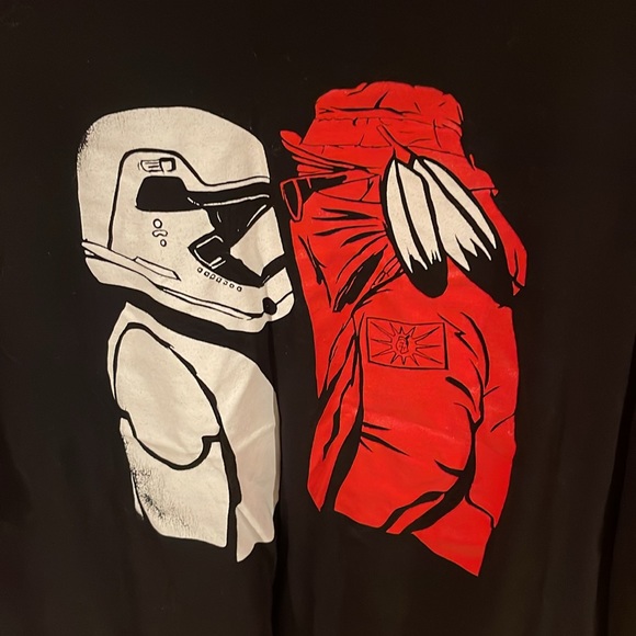 Men's XXL Native American indigenous Star Wars t-shirt - Picture 2 of 4